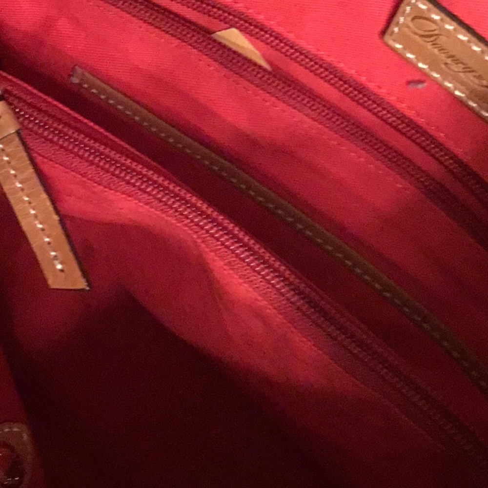 Dooney & Bourke snakeskin leather shoulder bag EUC - Picture 7 of 7